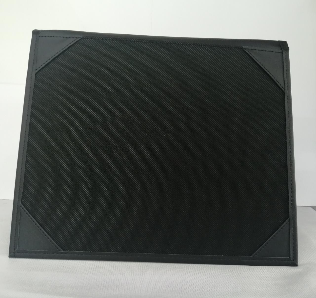 PORTA DIPLOMA TAMAÑO CARTA COLOR NEGRO