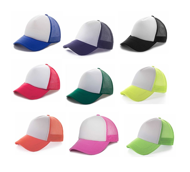 GORRA TRUCKER DE RED DKPS CON FRENTE BLANCO