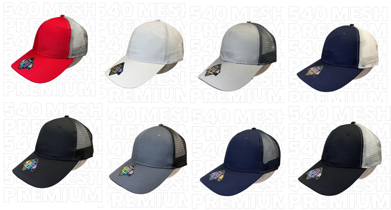 GORRA MESH PREMIUM DKPS 100% POLIÉSTER