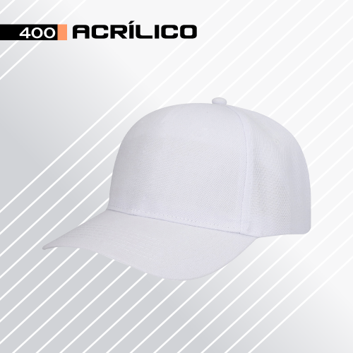 GORRA ACRILAN POLIESTER DE 5 GAJOS