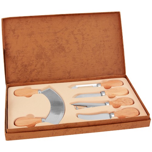 SET VALENCIA CAFÉ ESTUCHE, UTENCILIOS BEIGE