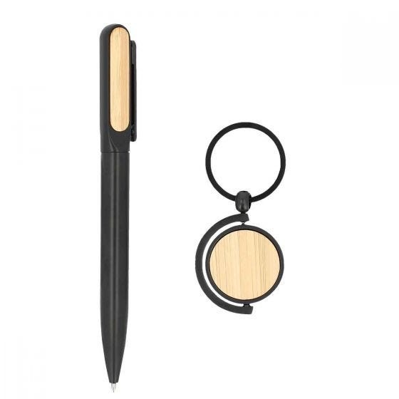 SET DE OFICINA LAVAUX (BOLIGRAFO, LLAVERO Y ESTUCHE)