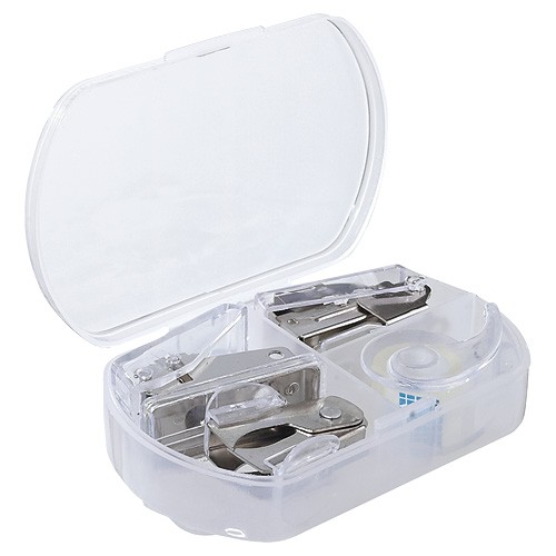 MINI KIT DE ESCRITORIO TRANSPARENTE