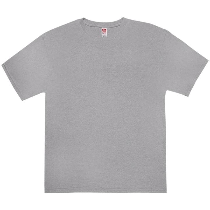 PLAYERA GRIS JASPE CUELLO REDONDO EUROCOTTON CABALLER