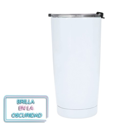 TERMO SIALUM DOBLE PARED DE ACERO BRILLA EN LA OSCURIDAD