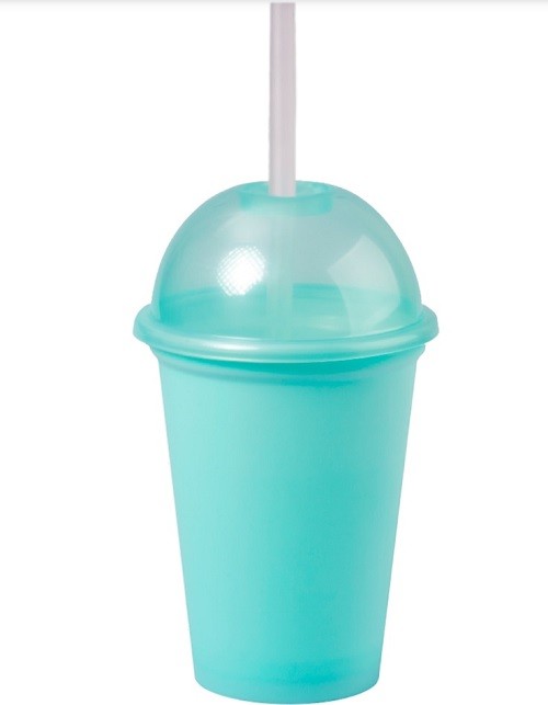 VASO SATURN 12 ONZ COLOR VERDE MENTA