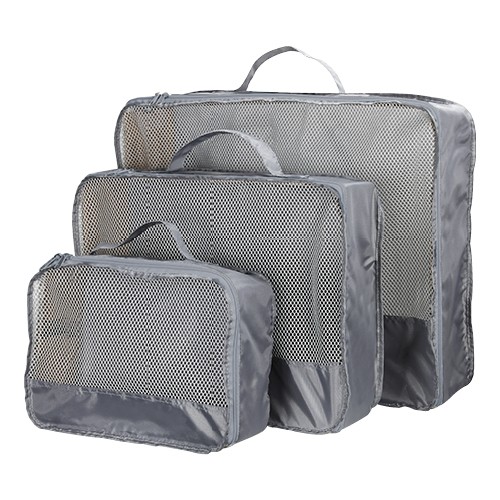 SET ORGANIZADOR DE VIAJE CASPERT GRIS