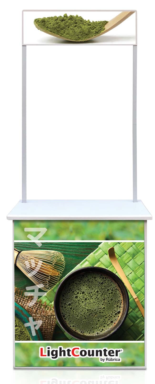 DEMO STAND LIGHTCOUNTER BLANCO