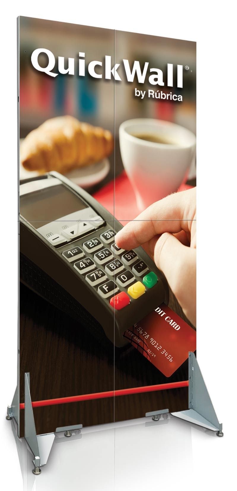 DEMO STAND QUICKWALL BLANCO