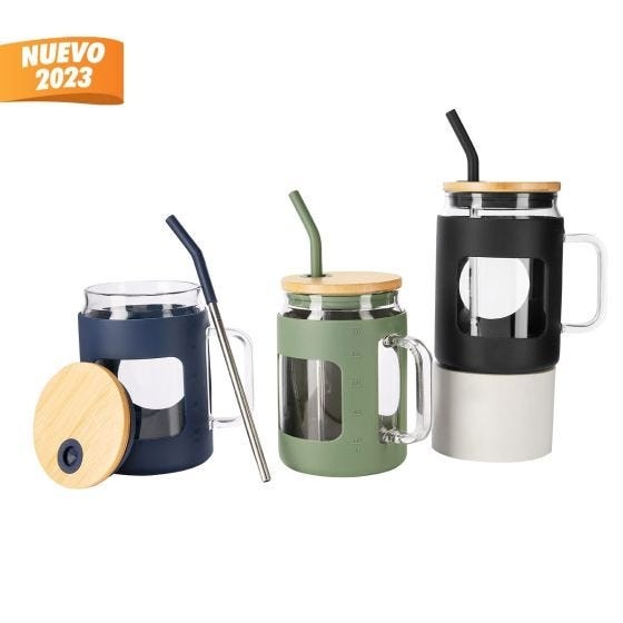 CILINDRO DE VIDRIO MASON