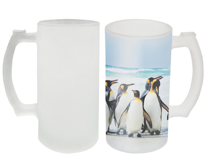 TARRO CERVECERO FROZEN SATINADO (PARA SUBLIMACION)